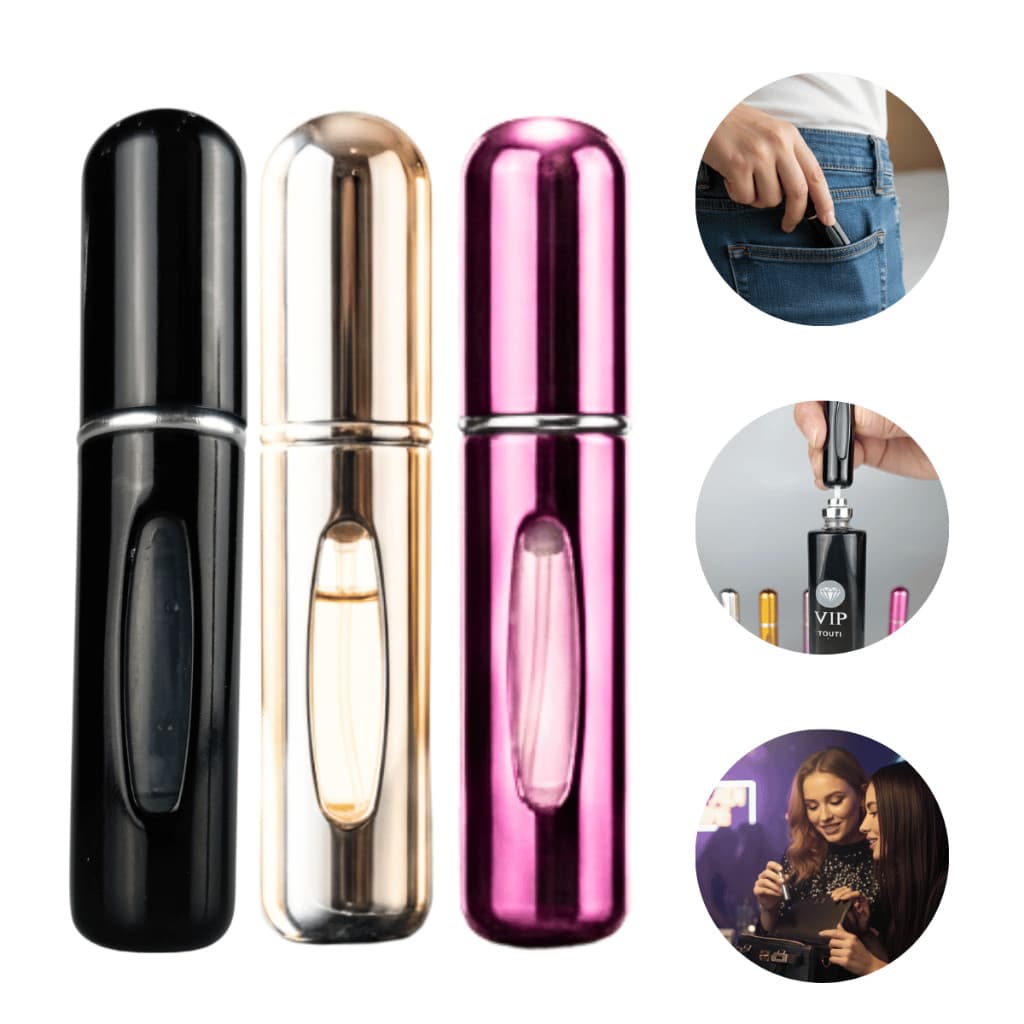 Mini Porta Perfume Refil - Portátil De Bolso (5ml)