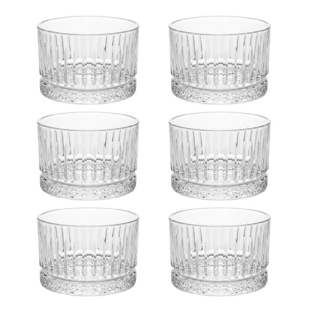 Kit 6 Petisqueiras Bowls De Cristal Lyor Redonda 9cm Para Sobremesa Molhos E Mesa Posta