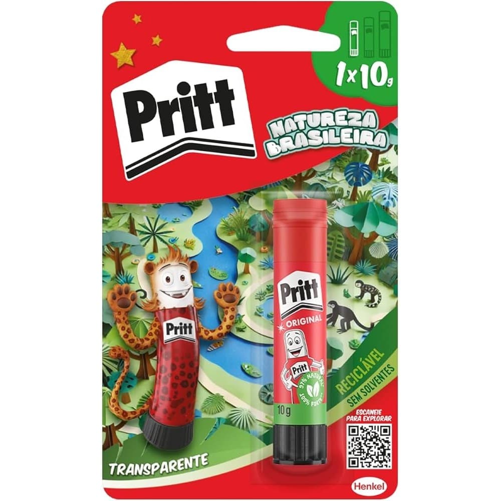 COLA BASTÃO PRITT 10 GR