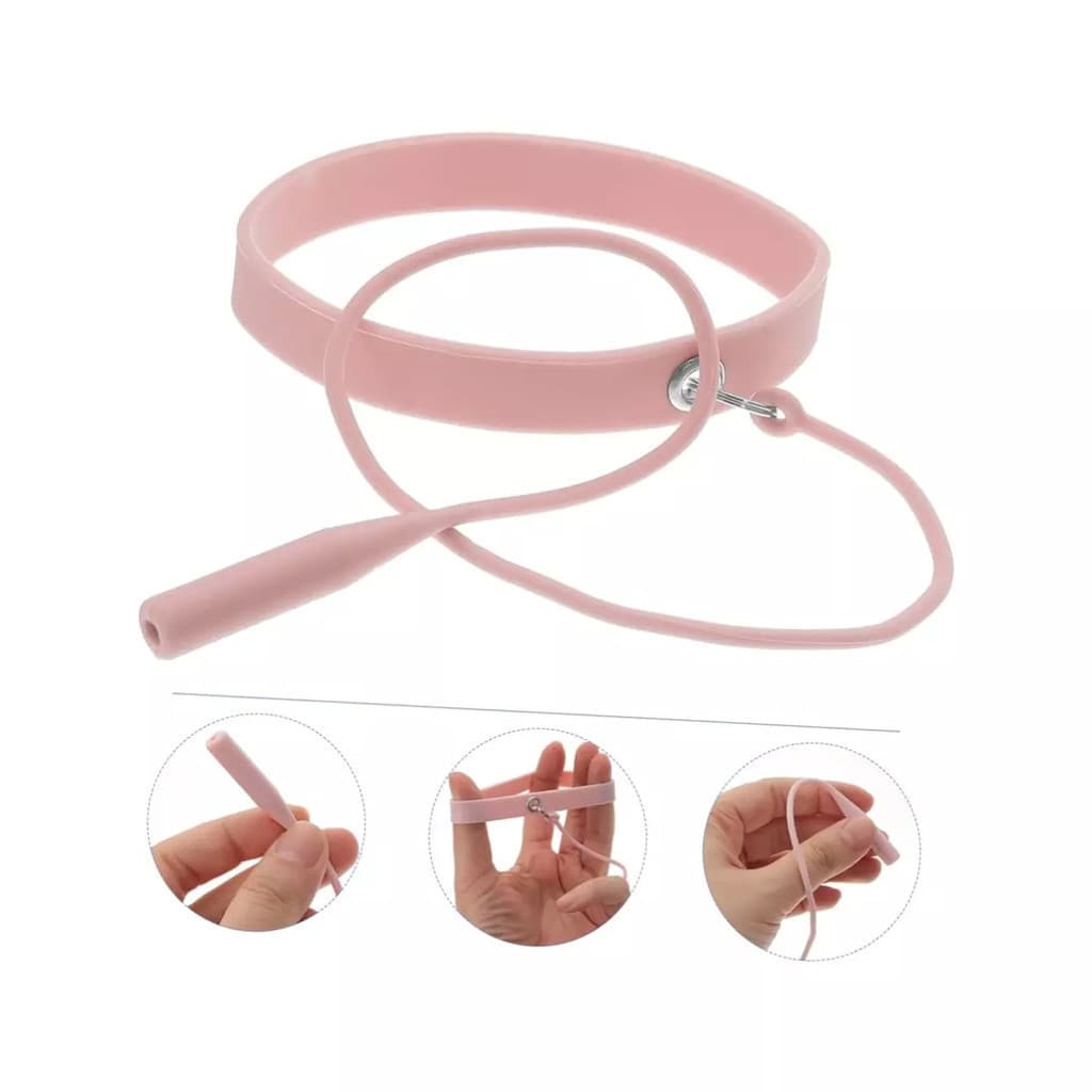Kit 3 Pulseira Anti Queda de Silicone para Pinças de Cílios e Sobrancelhas Ajustável