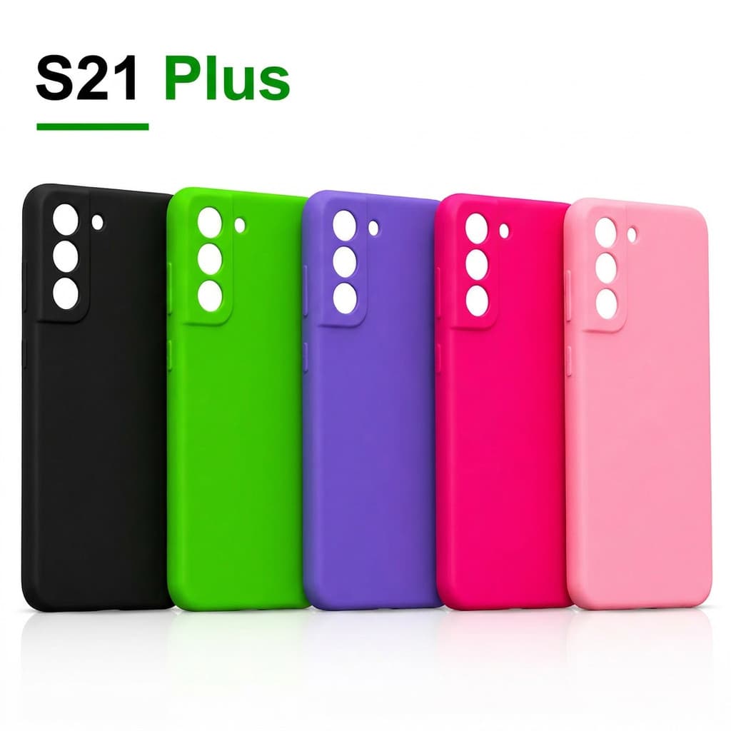 Capa Para Samsung Galaxy S21 Plus Silicone Aveludada Capinha de Celular