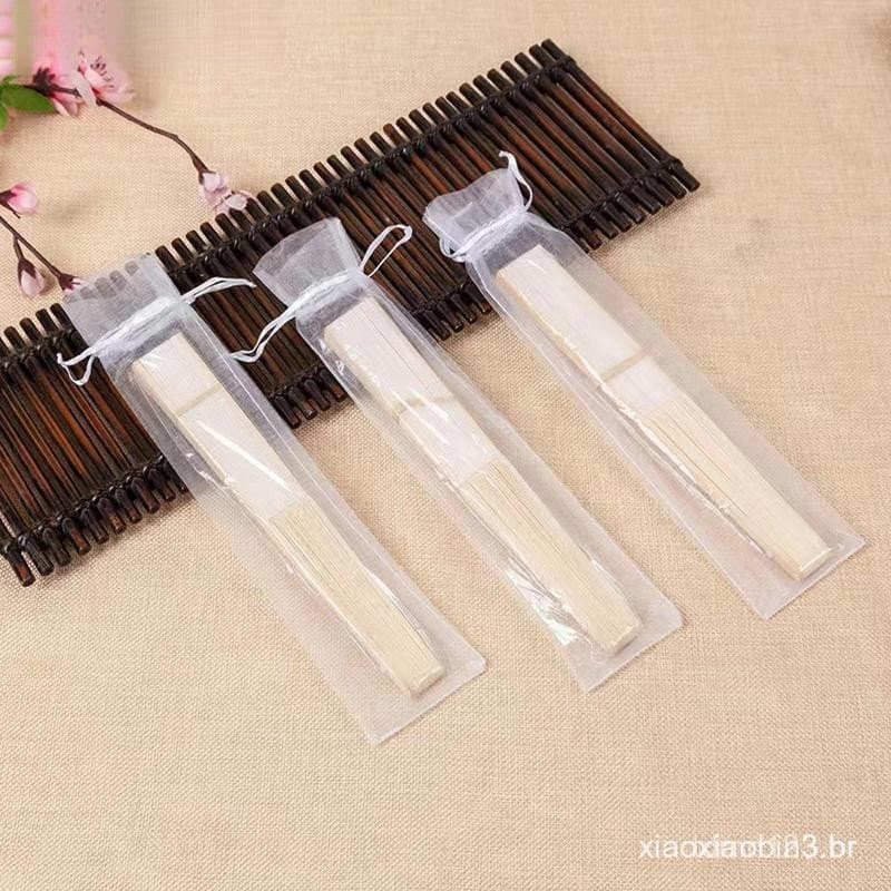 20 Peças Bolsa de Leque Dobrável Bolsa de Organza com Cordão Bolsa de Bolso Adequada para Presentes de Casamento ao Ar L