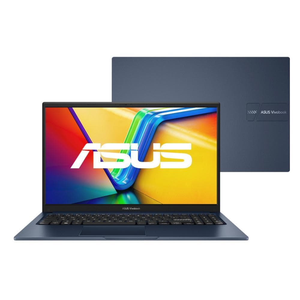 Notebook 15.6" Asus Vivobook 15 Intel Core i5-1334U, Memória 8GB, 256 GB SSD NVMe, Windows 11, X1504VA-NJ1737W