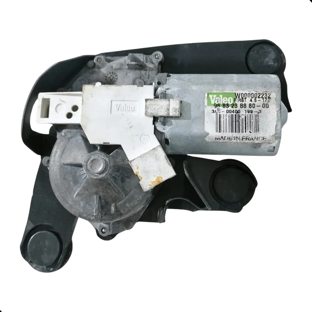 Motor Limpador Para-brisa Traseiro Citroën C3 2008 Até 2017