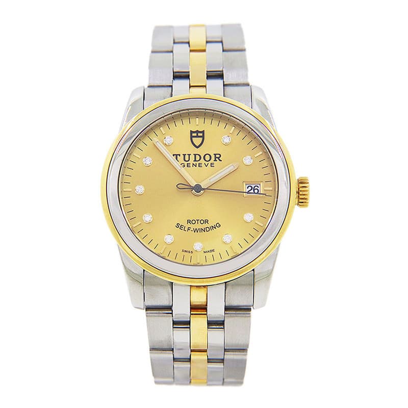 Tudor Tudor Relógio Masculino Jun 18K Ouro Relógio Mecânico Automático Masculino m55003-0006