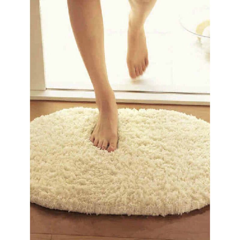 Grosso Oval banheiro antiderrapante absorvente tapete de entrada da sala de estar cozinha banheiro porta entrada