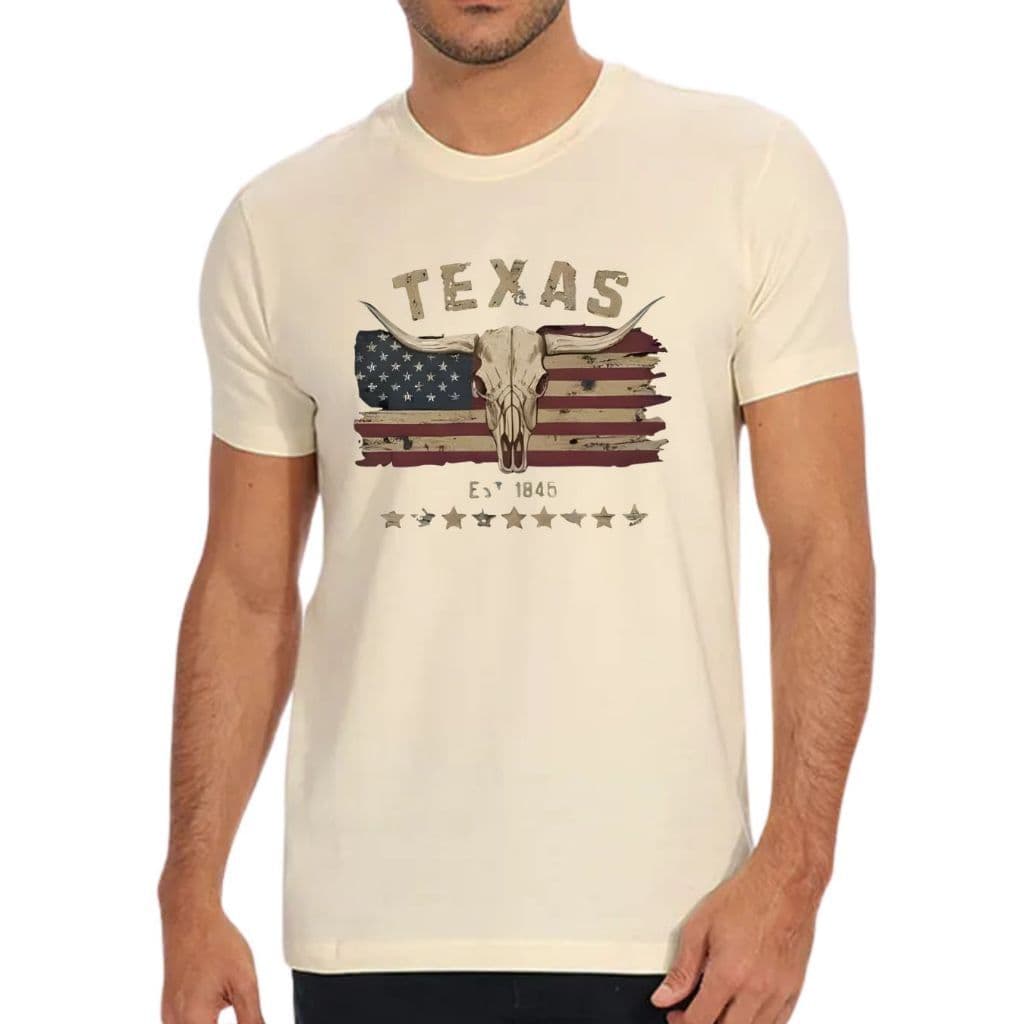 Camiseta TEXAS 1845 blusa tx camisa country tshirt rustica roça cowboy Envio Imediato