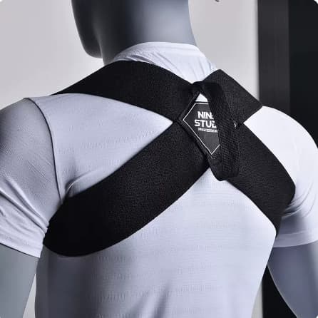 Fitness peito músculo expandido Sit-Up imprensa elevador volta treinamento cinto de correção das mulheres dos homens lev