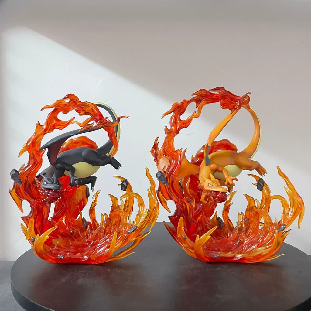 Figura De PVC Em Escala 1/20 Pokémon Pocket Monsters Battle Charizard