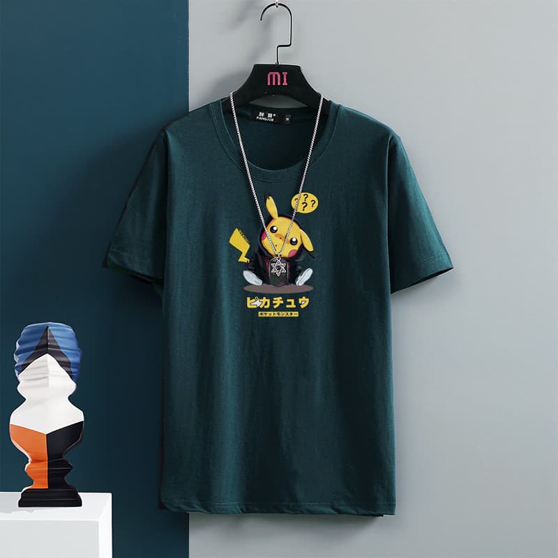 2026 verão puro algodão fino manga curta camiseta masculina mais gordura plus Size solto camiseta Casual gordura na moda