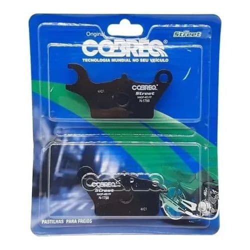 Pastilha de Freio  Factor Fazer 150 Neo 125 CG 160 N-1788 Cobreq