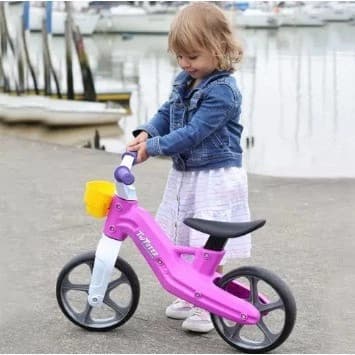 Bicicleta Equilíbrio Infantil Sem Pedal Menino Menina Banco Ajustável