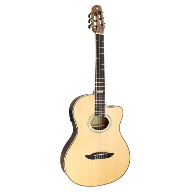 VIOLAO GIANNINI GNF 3 CEQ CUTAWAY NYLON NS - NATURAL SATIN