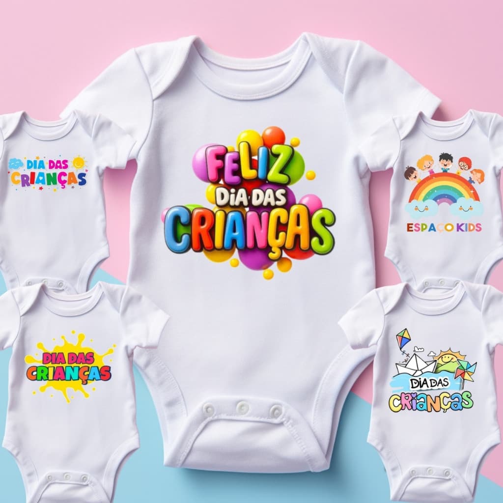 Body Dia das Crianças Personalizado | Roupinha Criativa para Bebê ! Preço baixo