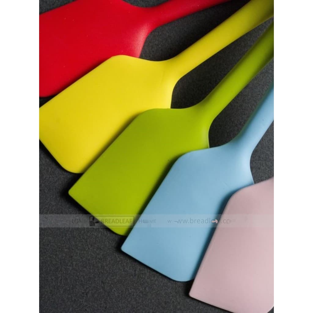 {Recomendação de pedido redondo} Espátula de silicone integrada resistente a altas temperaturas Tamanho grande Certifica