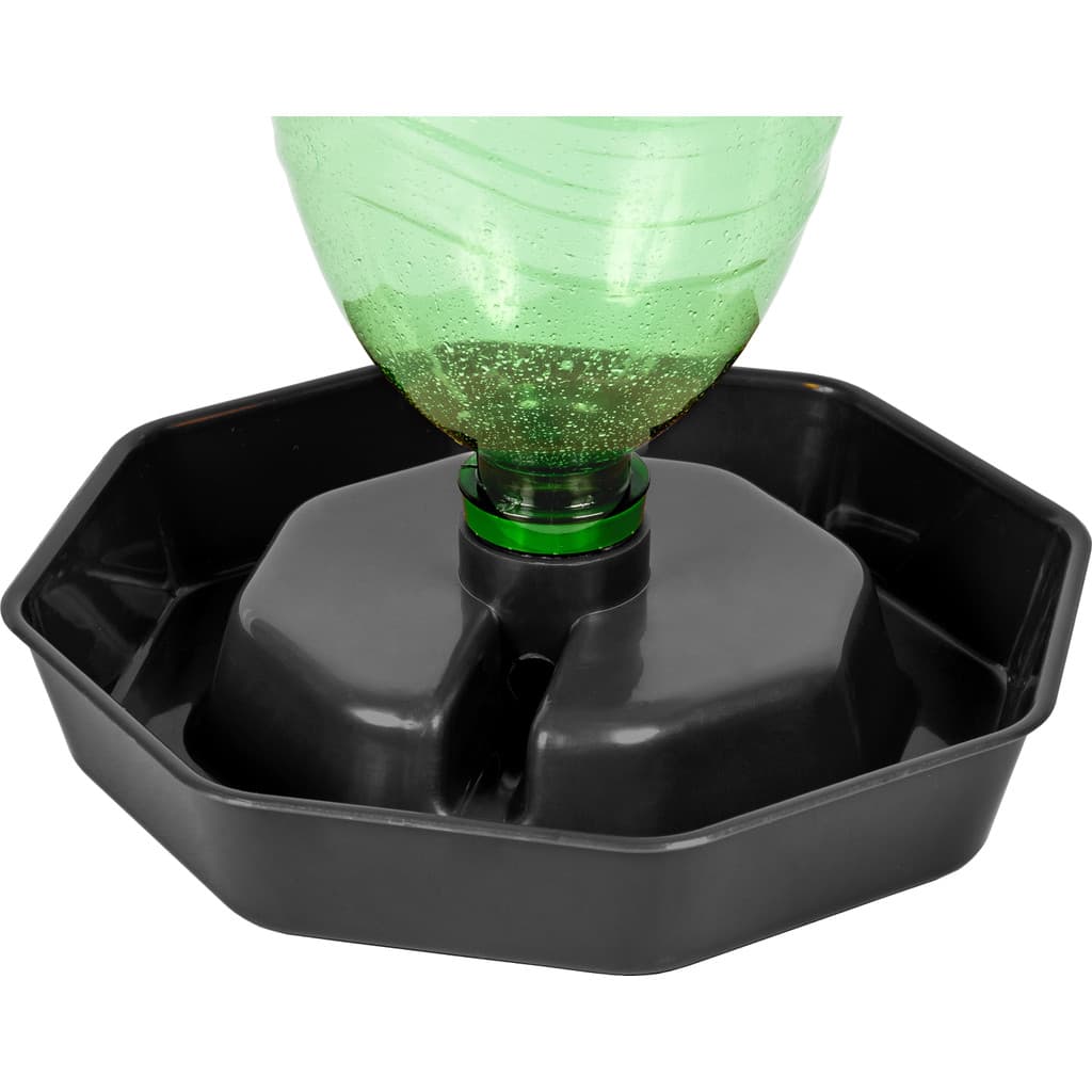Kit 2 Bebedouro Automático para Aves Garrafa Pet Preto