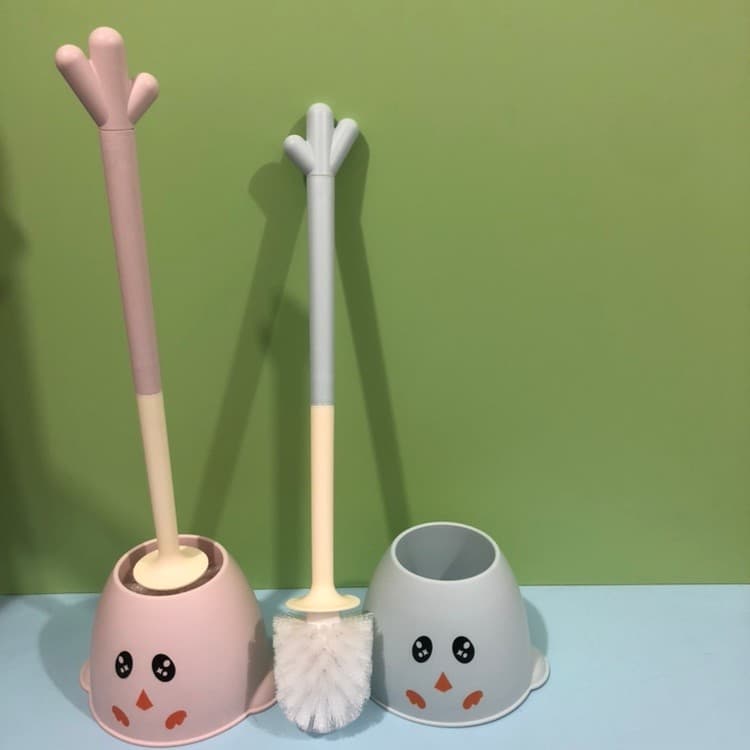 Songtai 6600 escova de vaso sanitário com Base de plástico cerdas macias boa textura escova de limpeza dos desenhos anim