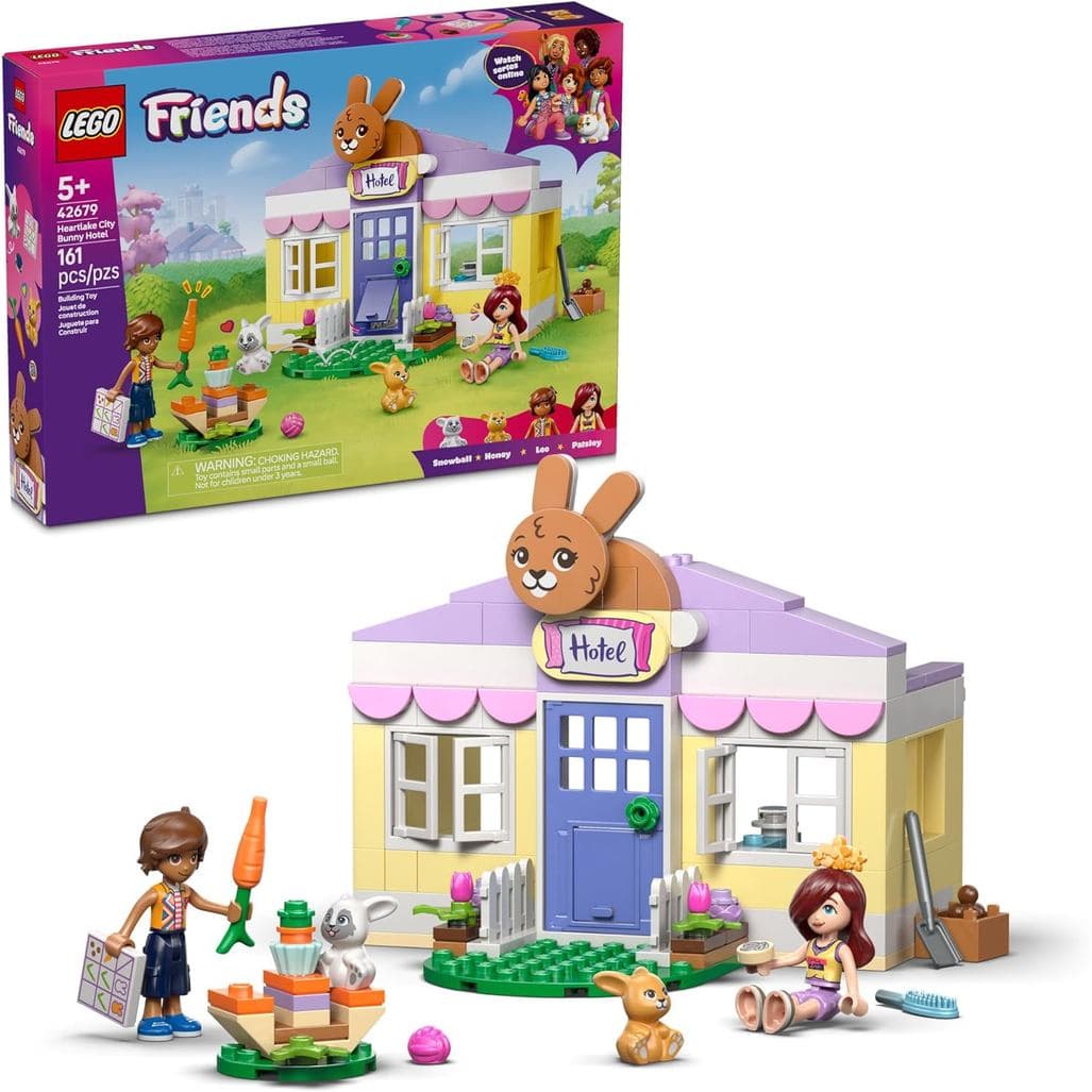 LEGO Friends Hotel para Coelhos da Cidade de Heartlake 161 pcs 42679