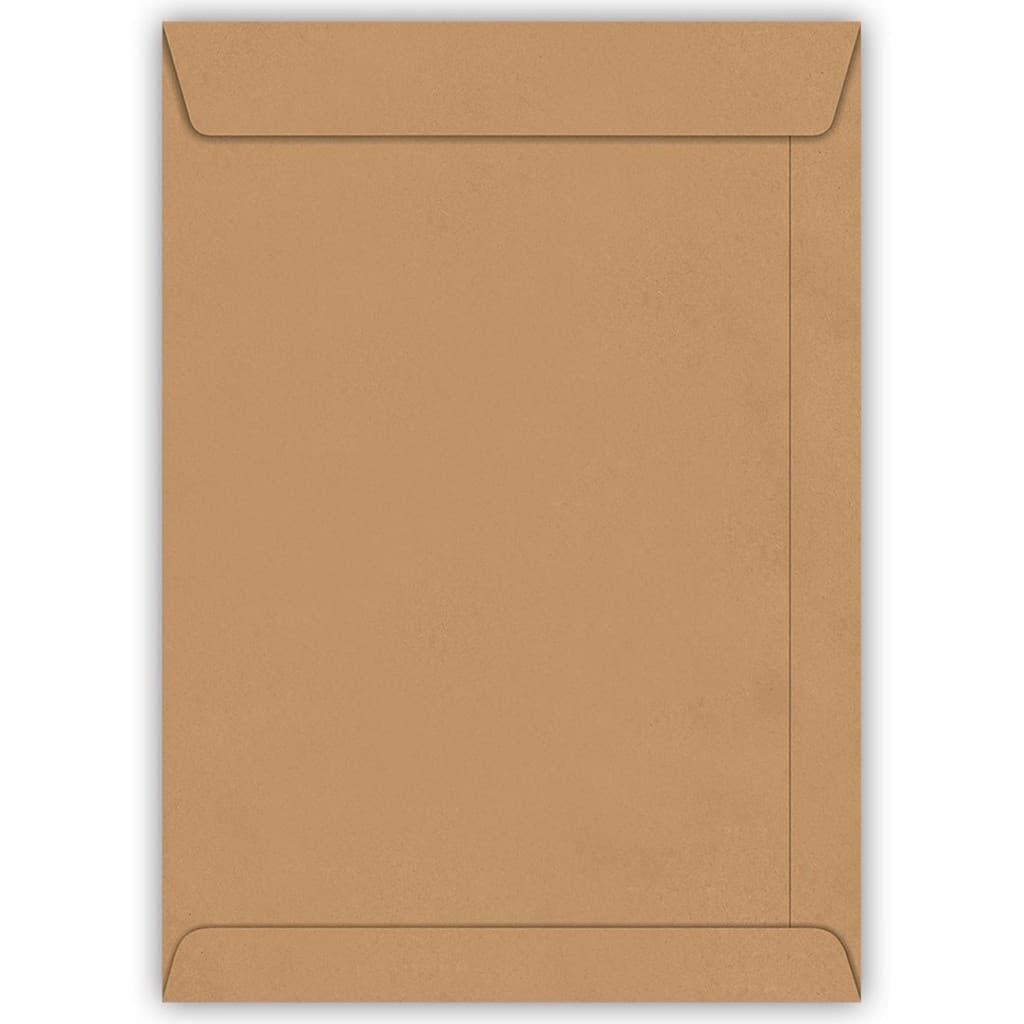Envelope Pardo/natural Saco A-4 240x340mm Pct/10 Und