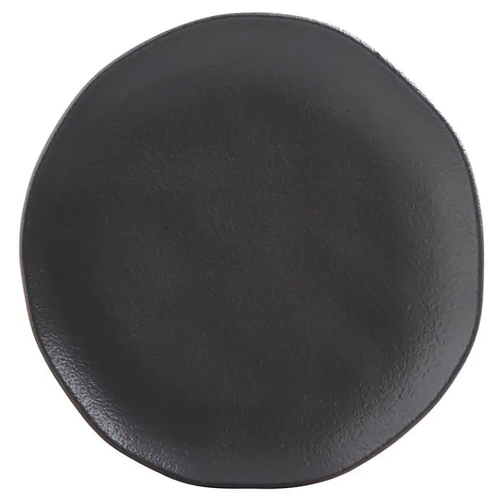 Prato Sobremesa Orgânico Preto Matte 20cm 141473901 - Porto Brasil