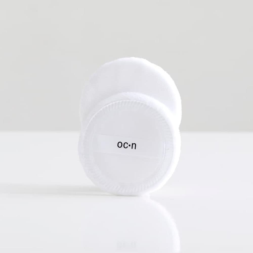 Esponja de Maquiagem Para Pó Compacto Oceane - Cotton Puff 2un