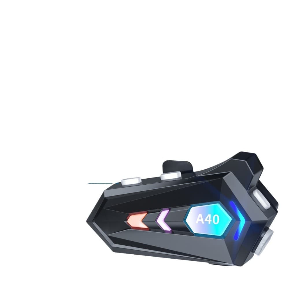Fone De Ouvido A40 Capacete Moto Intercomunicador Bluetooth