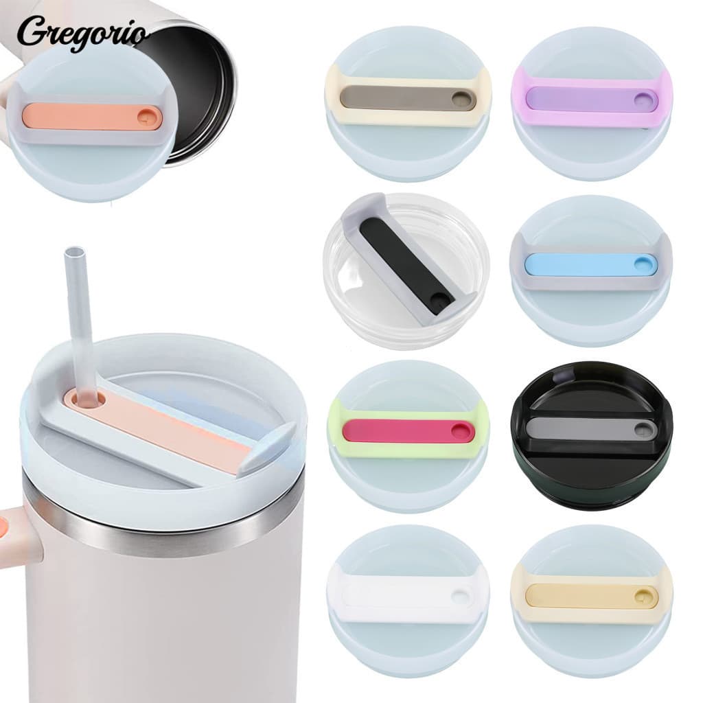Tampa de Copo Universal à Prova de Vazamento para Copo de 40oz com Canudo Flip, Tampa à Prova de Derramamento para Copos