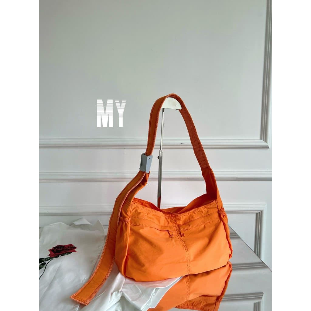 MY Novo estilo protetor solar impermeável leve bolsa de lona Multi-bolso grande capacidade Casual All-match bolsa mensag