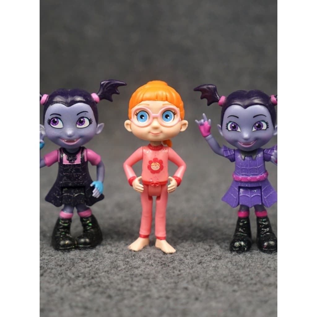 Bens em massa genuínos bonitos dentes afiados Nana boneca figura ornamentos vampiro menina modelo jogar