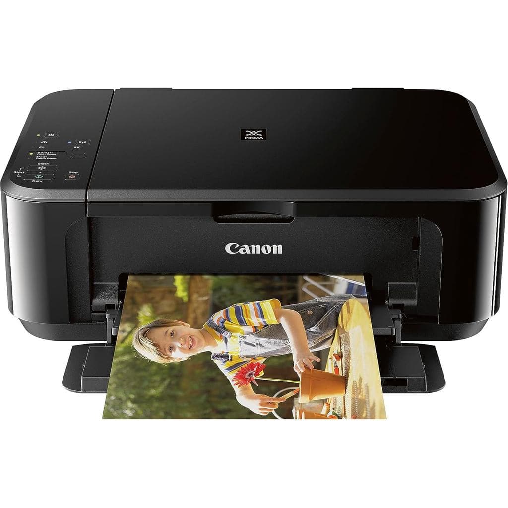 Canon Impressora a jato de tinta colorida sem fio Pixma MG3620 Preta