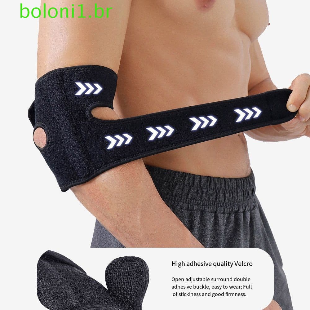 Cinta Para Golfistas BOLONI , Cotoveleiras Respiráveis Com Suporte Cotovelo , Protetor De Elástico Anticolisão