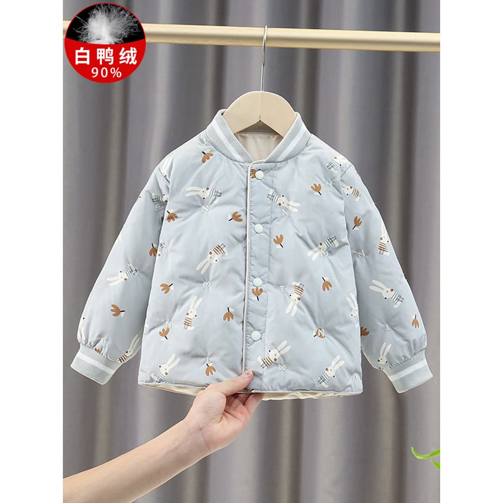 90 pato branco para baixo crianças forro leve jaqueta outono inverno jaqueta bebê meninos meninas crianças uniformes esc