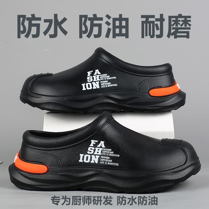 Seguro de trabalho sapatos masculinos inverno Chef cozinha trabalho dedicado antiderrapante resistente ao desgaste à pro