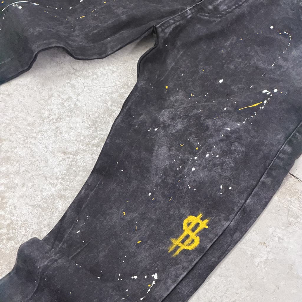 Calça Jeans Masculina Modelo Jogador Premium Denim Drip