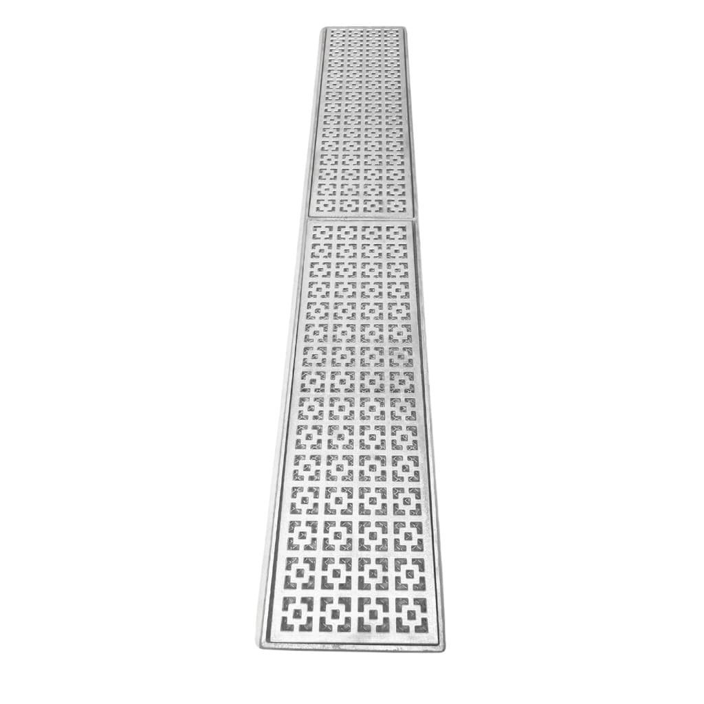 Grelha Ralo Externo 15x100 Dubai Aluminio com Tela