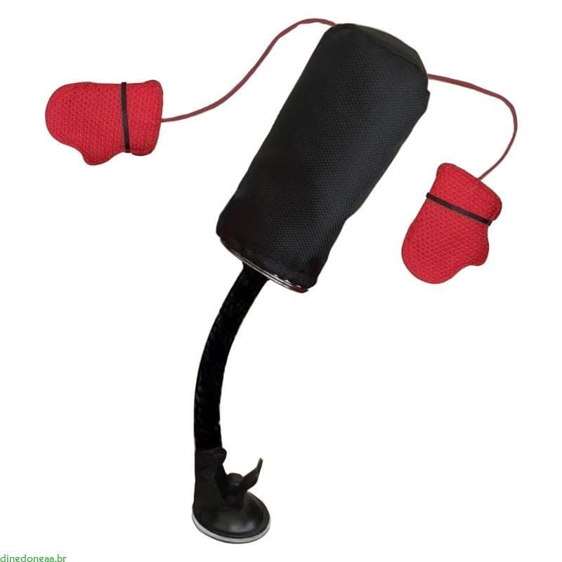 dingdongaa Gatos Brinquedo Boxe Para Felinos Internos Atividade Divertida Saco E Jogo Engraçado Auto Play