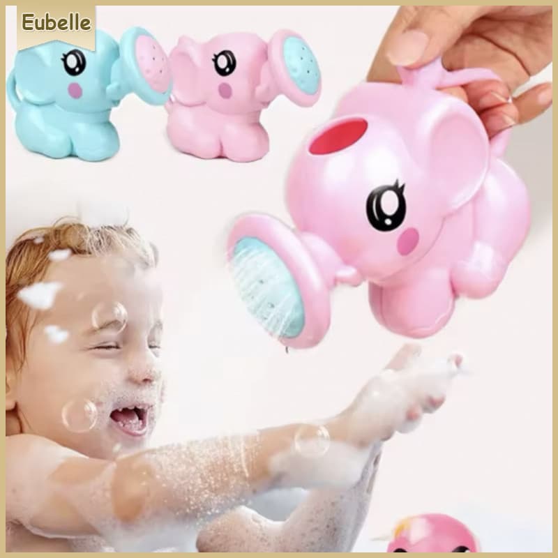 Infantil Regador Elefante de Brinquedo Marinho Bonito Desenhos Animados para Chuveiro/Praia