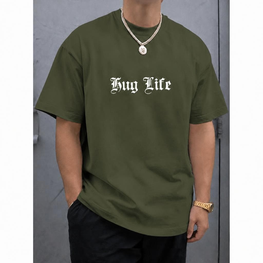 Camiseta 100% Algodão Thug Life Estilo Casual Basico Do P ao GG Envio Imediato