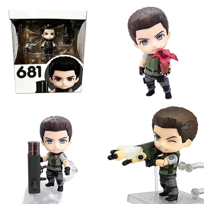 Versão Q Nendoroid Resident Evil Remake Figura Decoração 681#艾达王