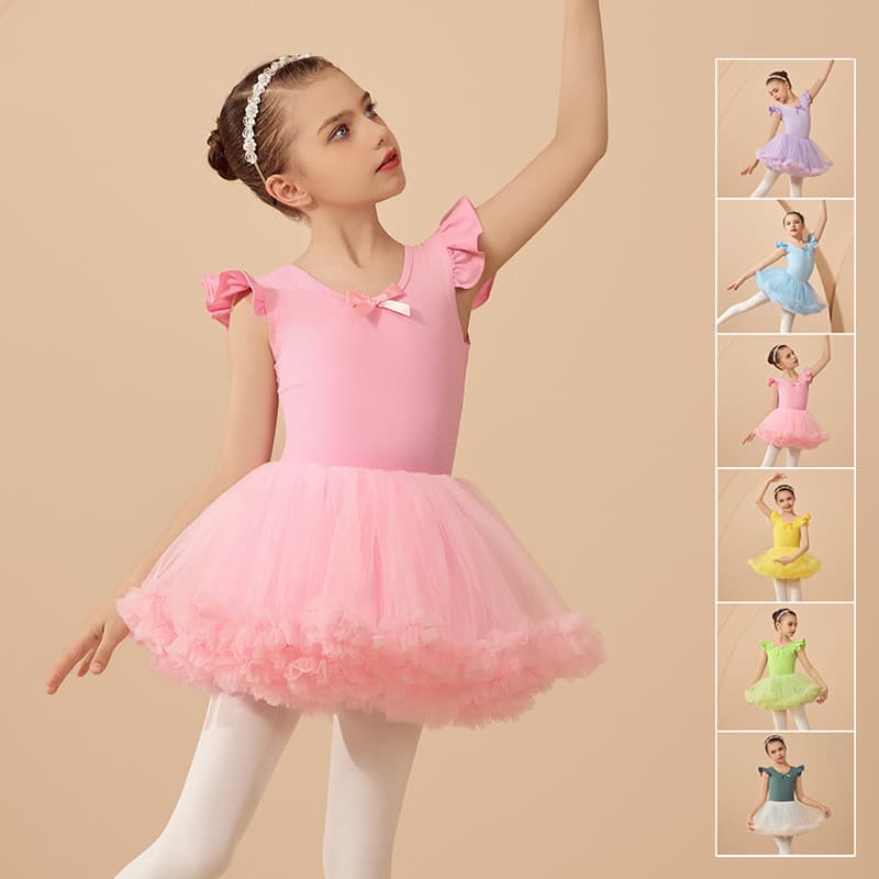 [Terno Dividido De 2 Peças] 2025 Novo Estilo De Dança Infantil Verão Sem Mangas Prática Para Meninas ESVP