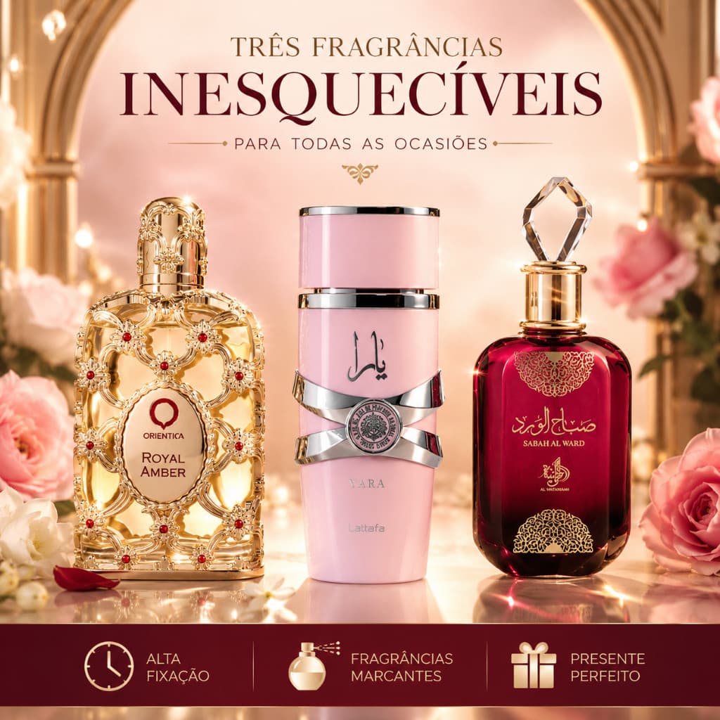 PERFUME IMPORTADO ARABES FEMININO IMPORTADO PREMIUM