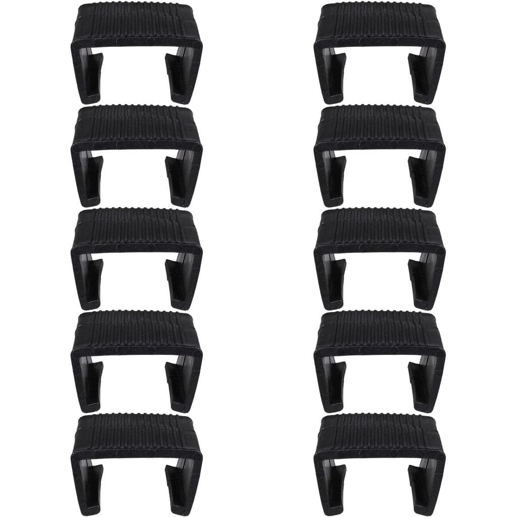SUQ I OME 10 Pack Medium Outdoor Patio Rattan Furniture Clips, Patio Wicker Rattan Sectional Modular Sofa Chair Connecto