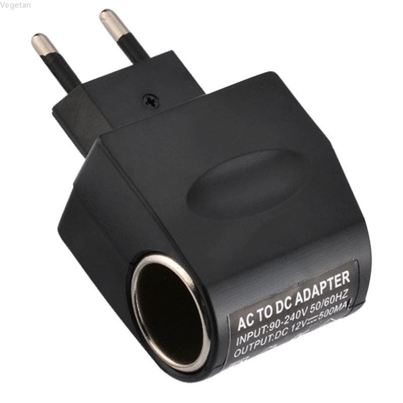 Veg AC 220V Para Adaptador 12V Conversor Isqueiro Carro Tomada Energia Segura