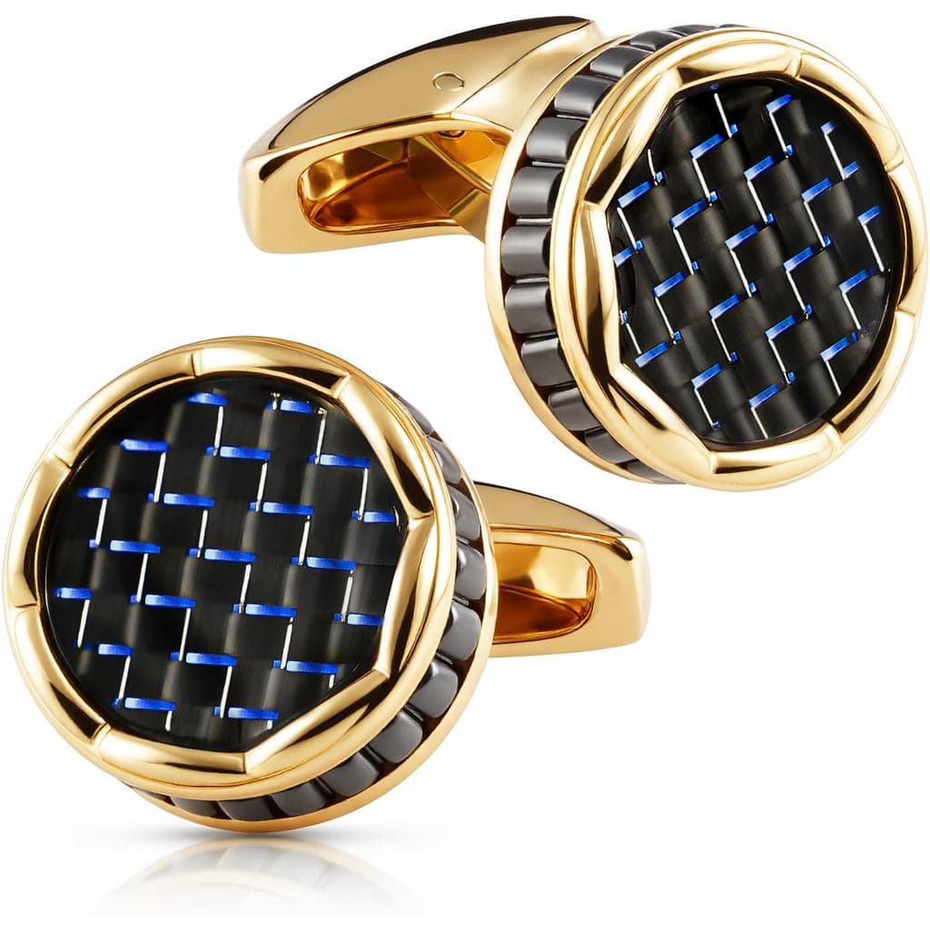 Abotoaduras para Homens, Abotoaduras Masculinas, Masculinas com Caixa de Presente, Abotoaduras para Camisa d