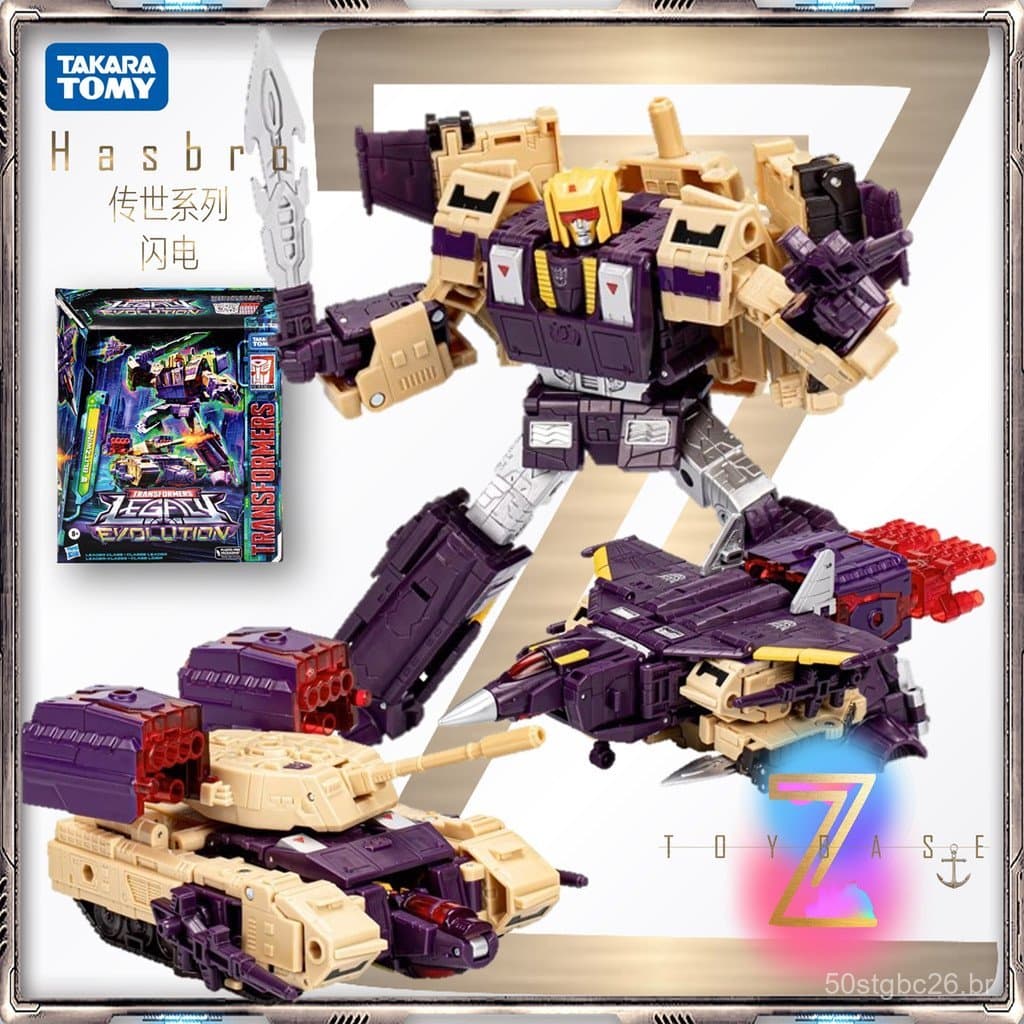 Hasbro Transformers Lightning Guerreiro de Tripla Transformação Série Legacy Evolution Classe L Original Em Estoque