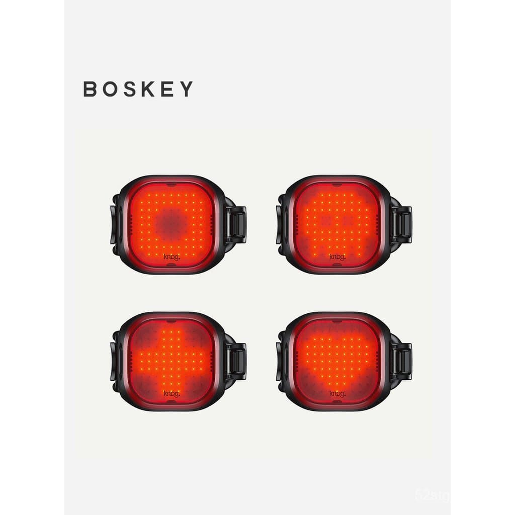 Lanterna Traseira para Bicicleta de Estrada Knog Blinder Mini, Luz para Ciclismo Noturno, Luz Traseira