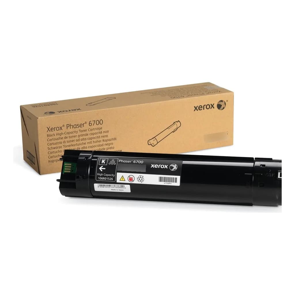 Toner Xerox 6700 Preto 106r01526 18k