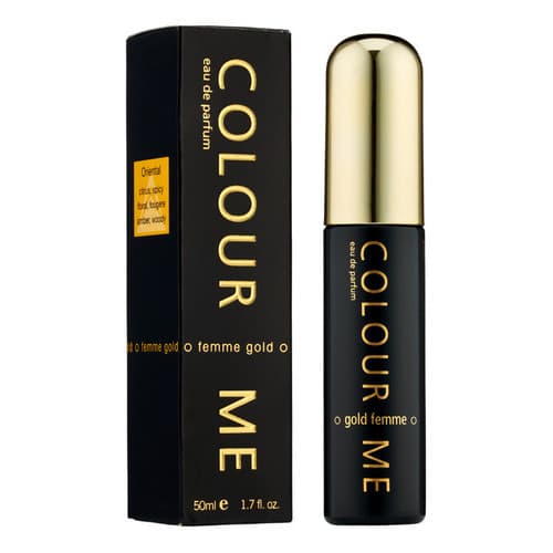 Perfume Fragrancia Colour Me Gold Femme Edp Feminino - 50ml