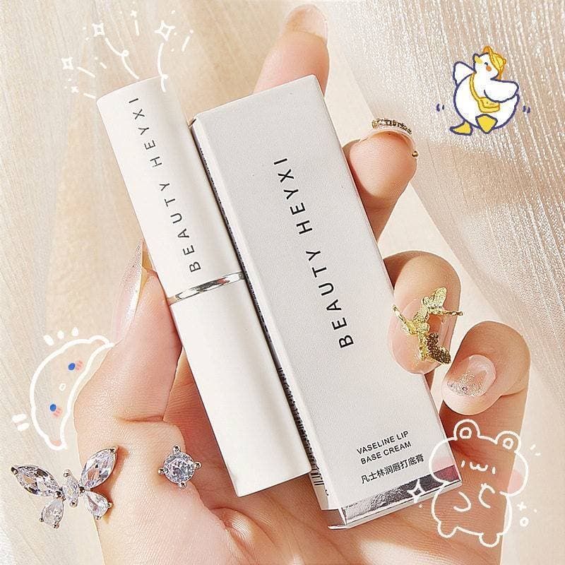 Bálsamo labial de vaselina genuíno feminino, hidratante incolor, hidratante, Anti-secagem, esfoliante de pele morta, lin