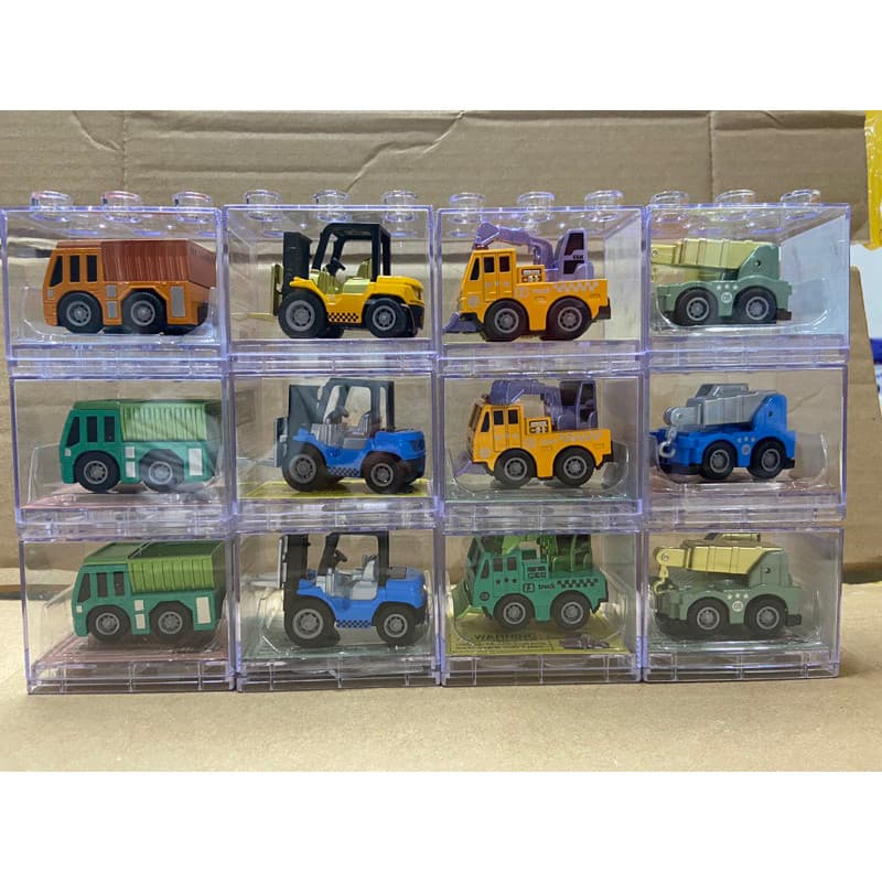 Carrinho De Ferro pequeno Fricção - Colecionável com Encaixes
